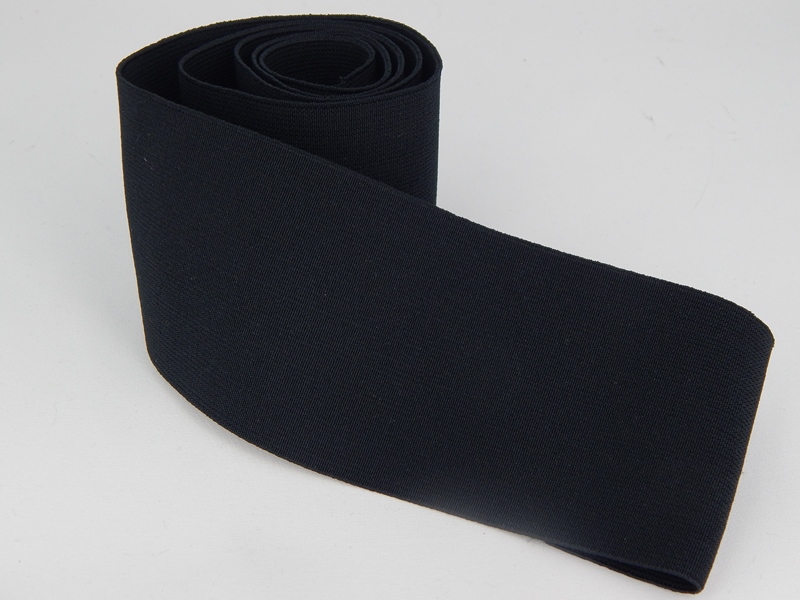 картинка Лента эластичная тканая Soft черная 100 мм c2693 АО «Лента»